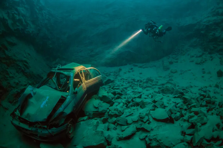 "Part of the Illusion." Winner, British Wide Angle. Photo credit: Marcus Blatchford