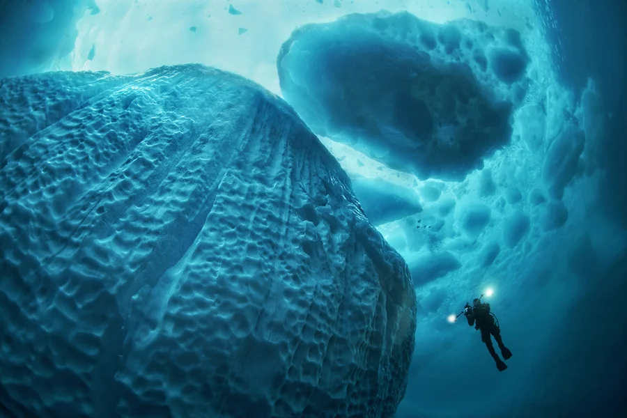 "Icebreaker." Commended, Wide Angle. Photo credit: Tobias Friedrich