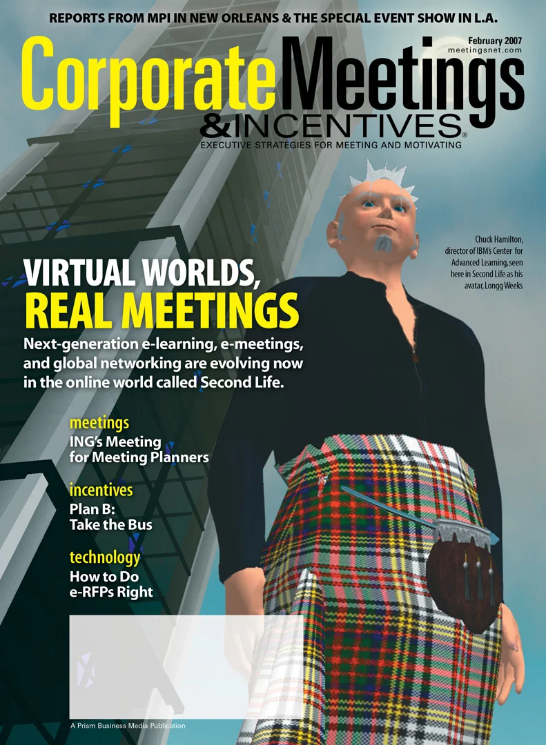Virtual Worlds, Real Meetings