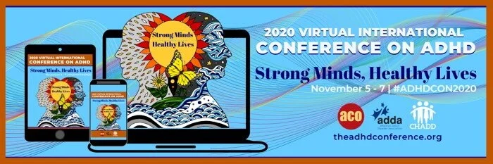 Join me... at the Virtual International Conference on ADHD 2020