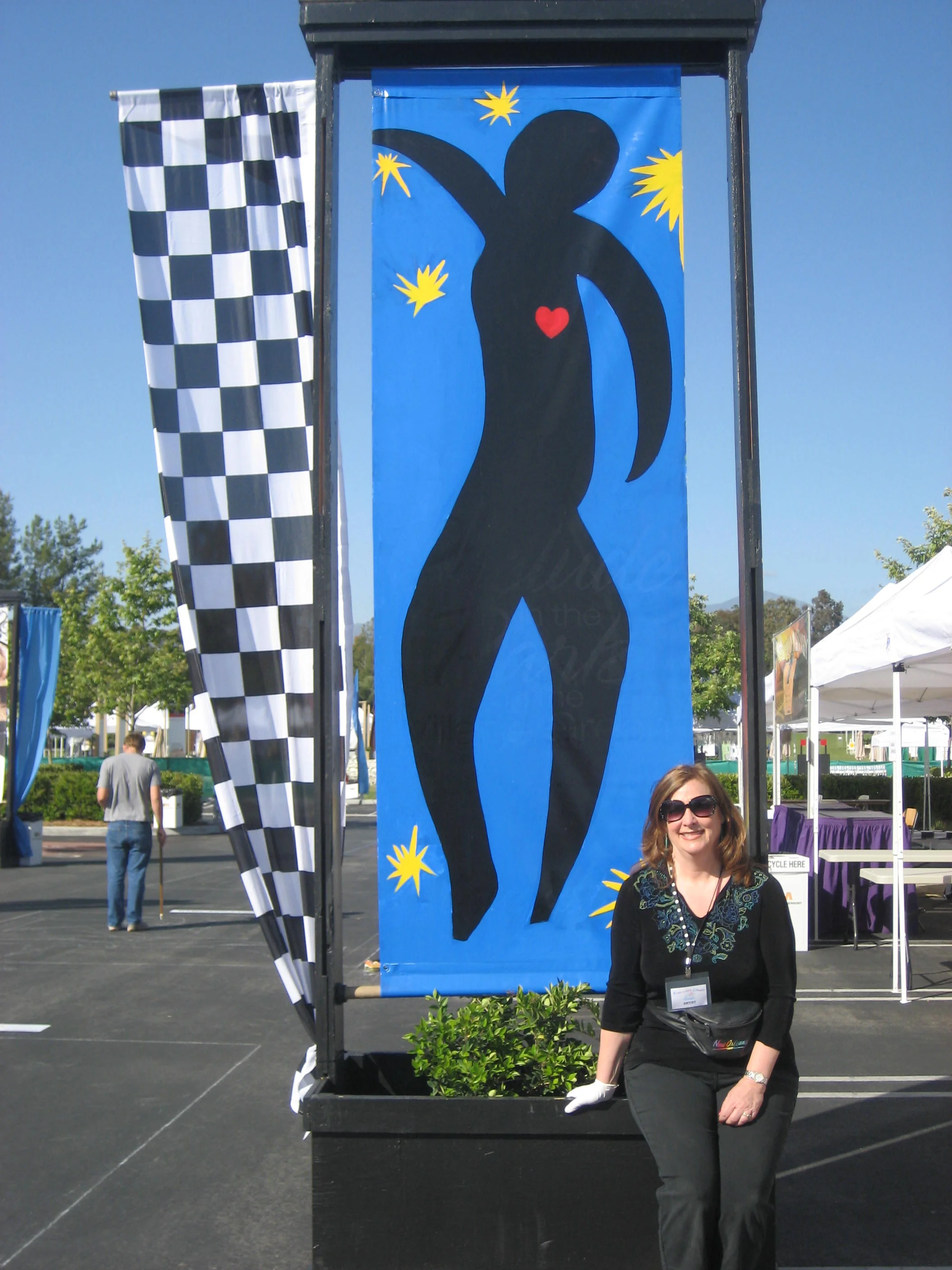 Hand-Painted Banner - Matisse