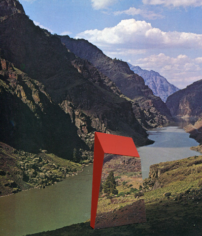   Otherscapes 4, &nbsp;2013  collage, 12.5 x 11 inches 