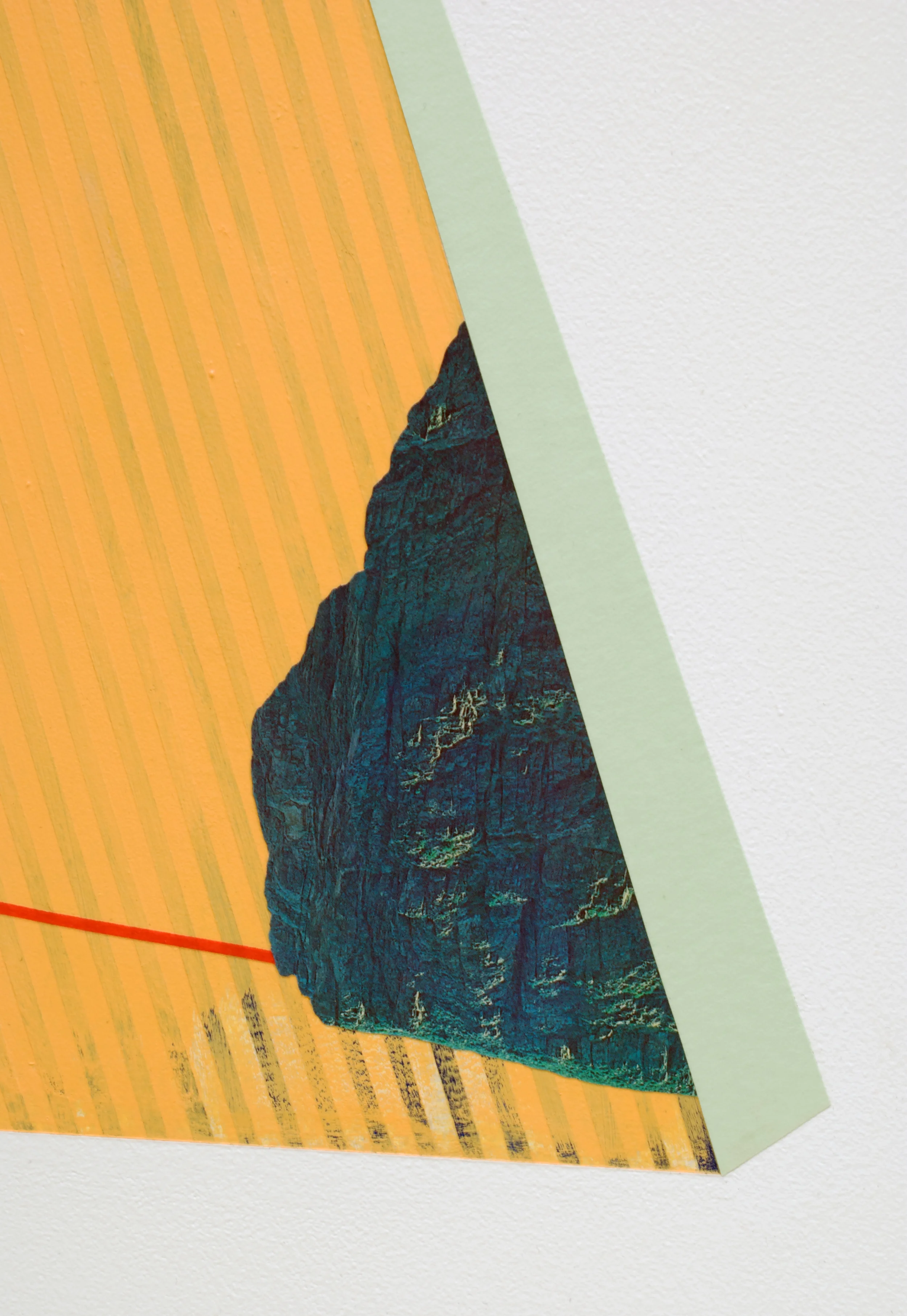 Mangold-like draftsmanship amongst some curious architecture ( detail)