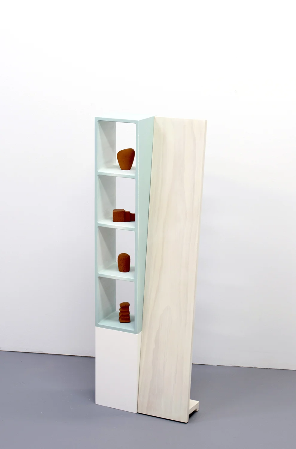 Meadow Daydream, 2016 41 x 14 x6 inches wood, ceramic, paint, and plastic