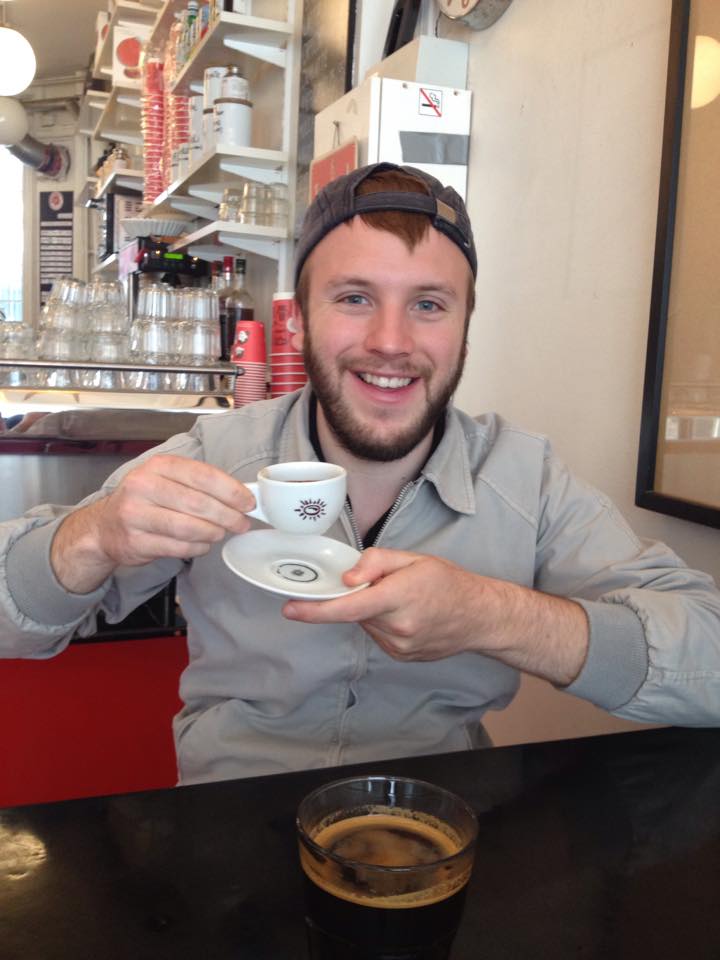 A quick coffee just to get ready for ... more coffee!