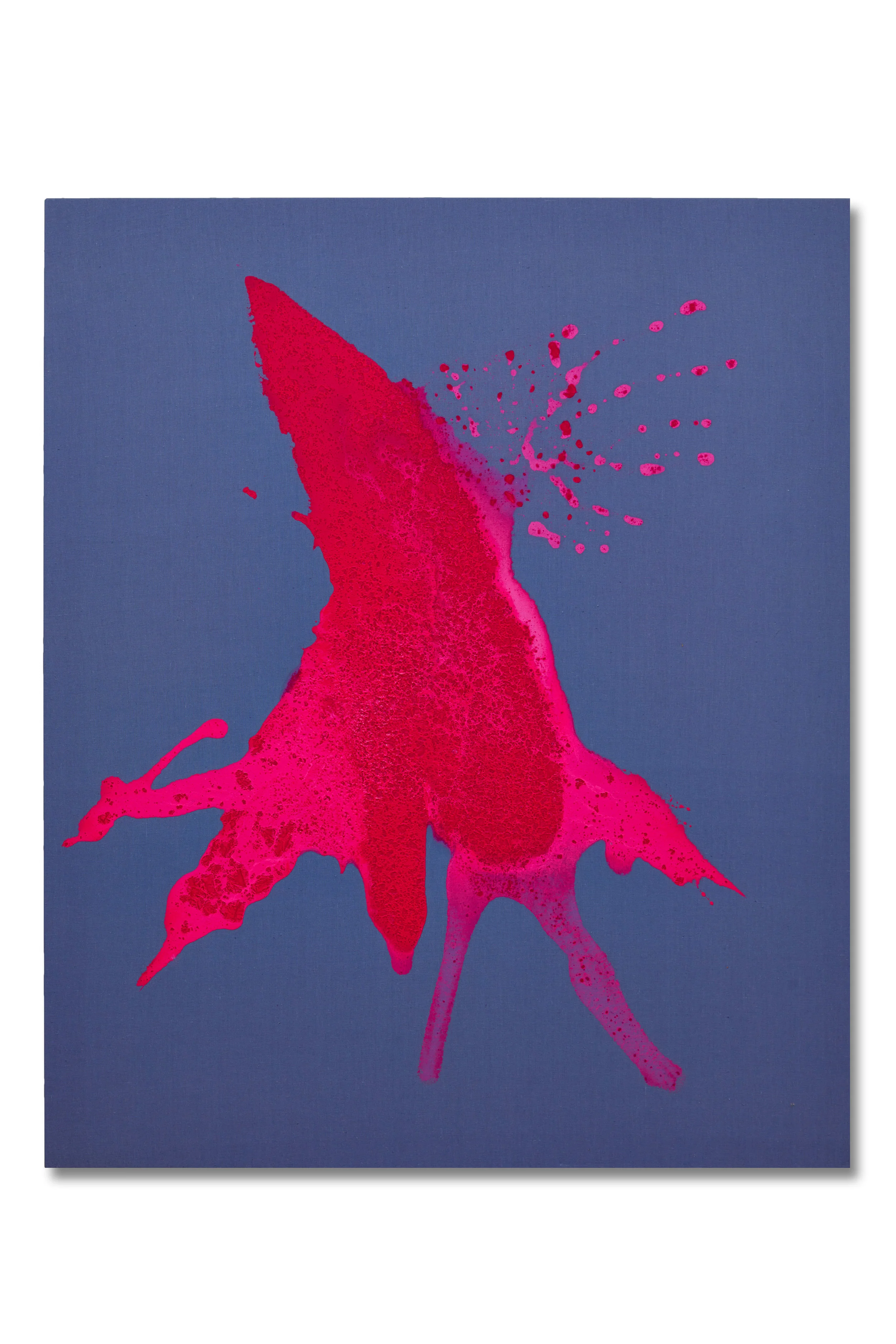 “Self Control” 40x48 - acrylic on unprimed polyester cotton