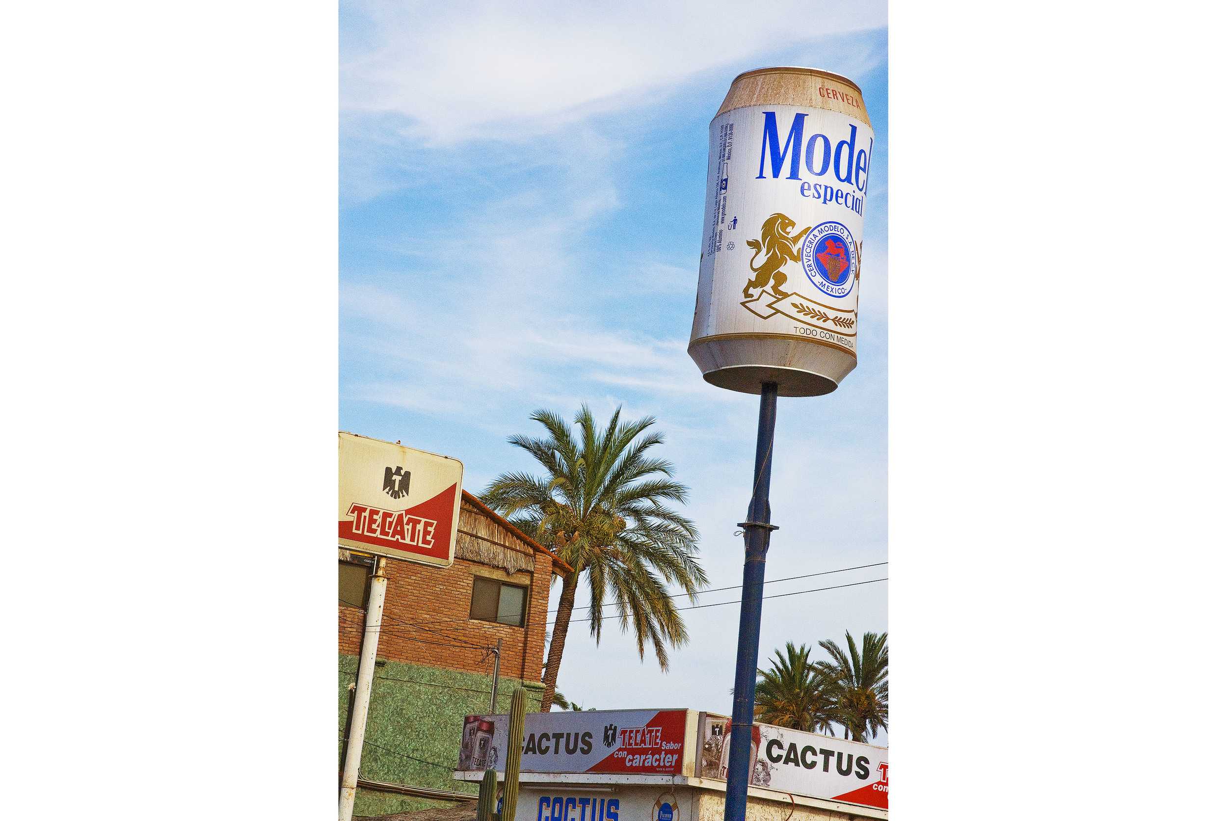 Loreto, Baja California Sur, Modelo Beer Can. lauriebuman.com © 2015 Laurie Buman. All rights reserved.