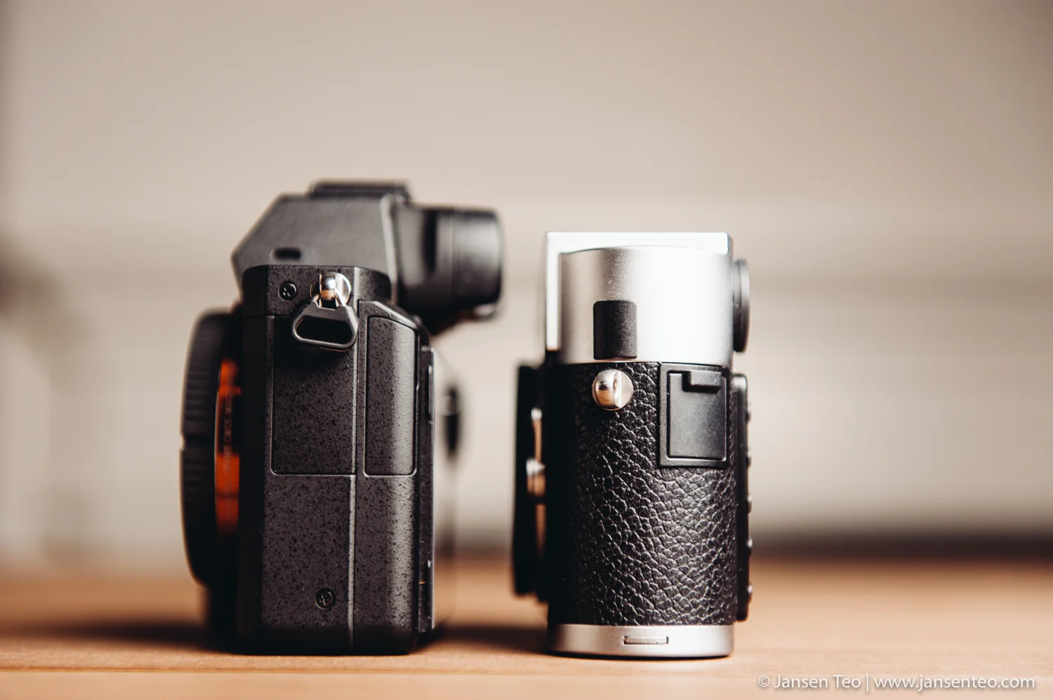 Sony A7ii vs. Leica M9-P side comparison