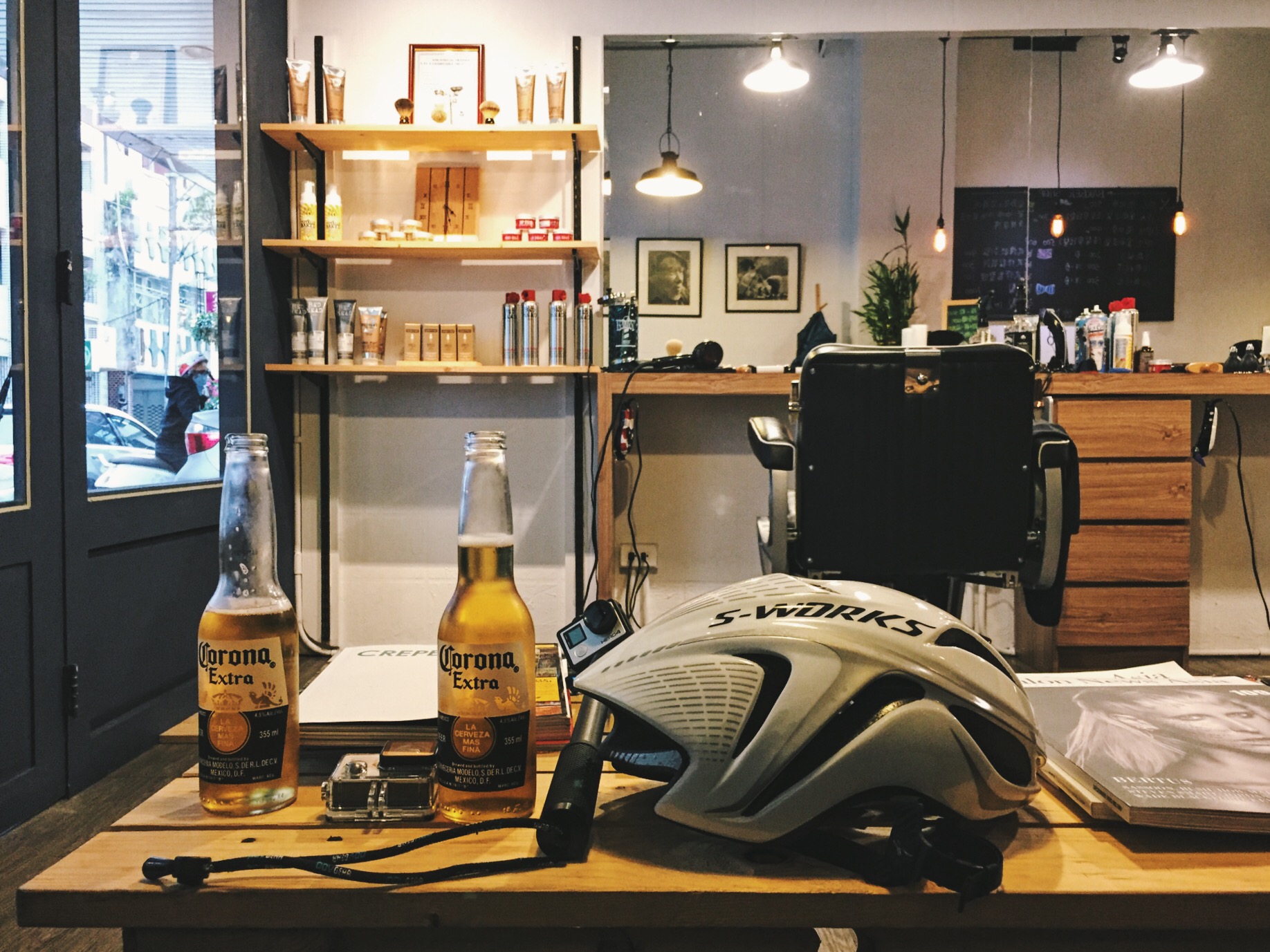 British hospitality and free beers, cheers!
