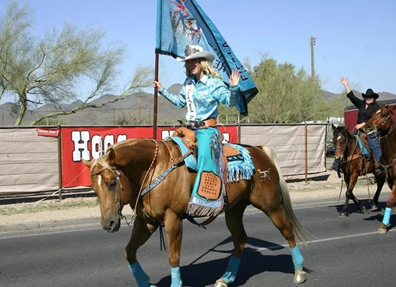 Easygoing and beautiful, he was also used by Rodeo Queen candidates for parades and competitions and during rodeos.
