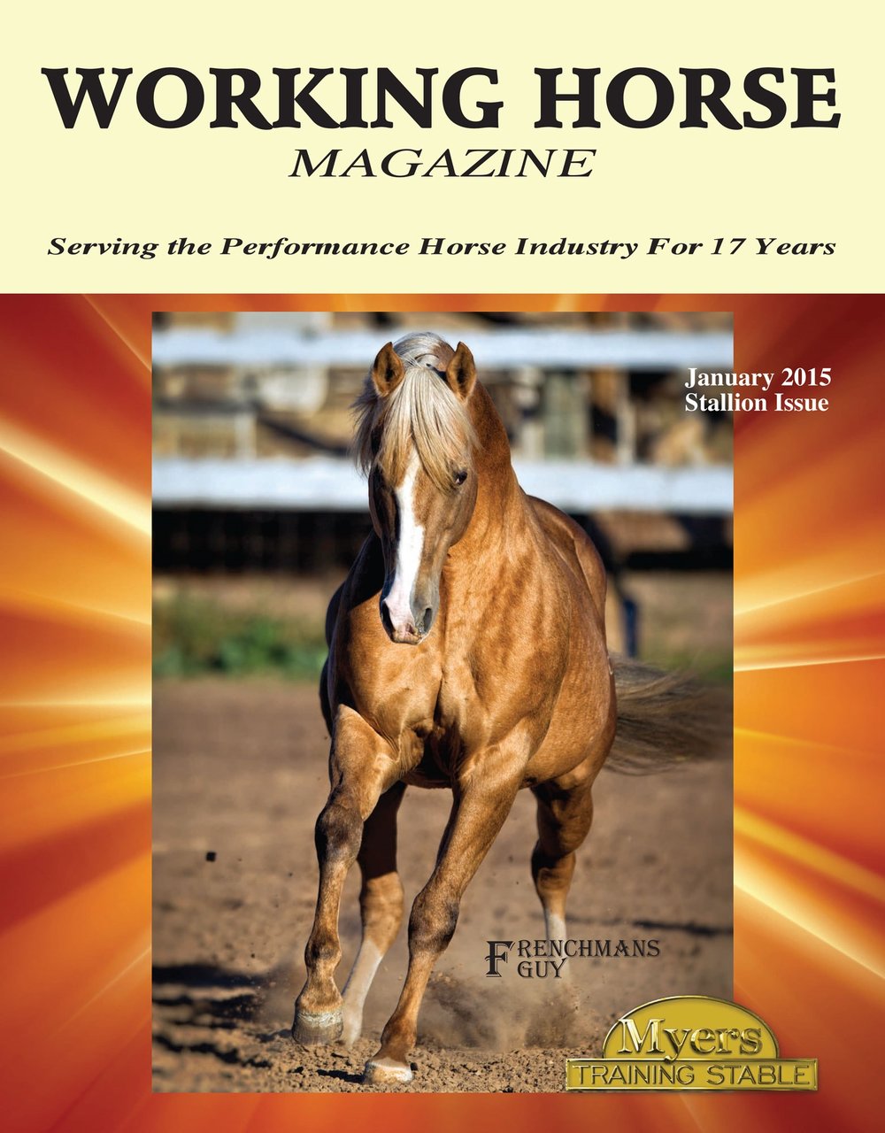 Frenchmans Guy Working Horse Magazine Cover