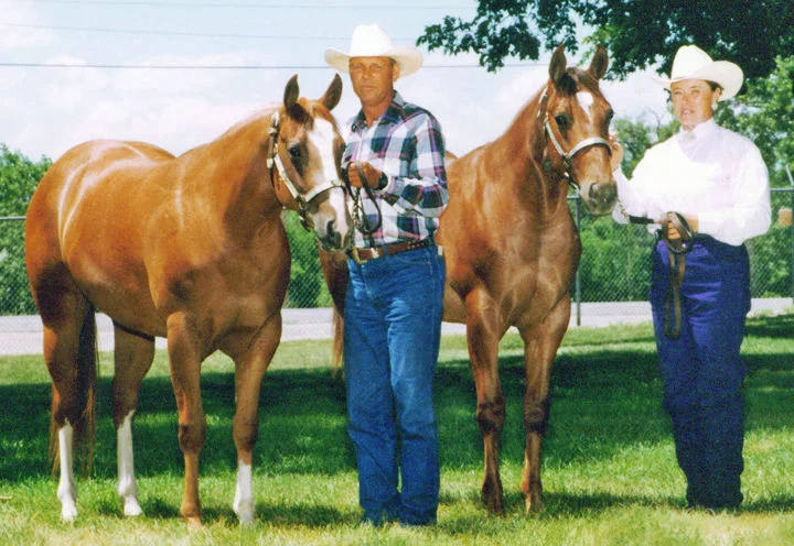 The late Raymond Jr. and Georga Sutton