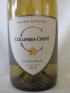 Columbia Crest Chardonnay ($8) This week's wine is Columbia Crest Chardonnay. A great value at $8! While the pendulum of Chardonnays has swung away from the heavily oaked "Big Buttery" Chardonnays, the Columbia Crest still gives buttery-oak Chardonnay lovers a viable option. While the oak is bold and rich, it is not over-the-top. This is a great wine with seafood, chicken or a salad.