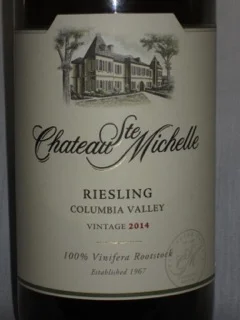 2014 Chateau Ste Michelle Columbia Valley Riesling ($7) This Riesling out of Columbia Valley is refreshing with flavors of peach and lime. This is considered somewhere between a medium-dry and medium-sweet wine and the 12% alcohol level confirms that there is some residual sugar in this one. This makes a great pairing with spicy foods, while working well with any poultry dish and can be simply be enjoyed with some flavorful white cheeses.