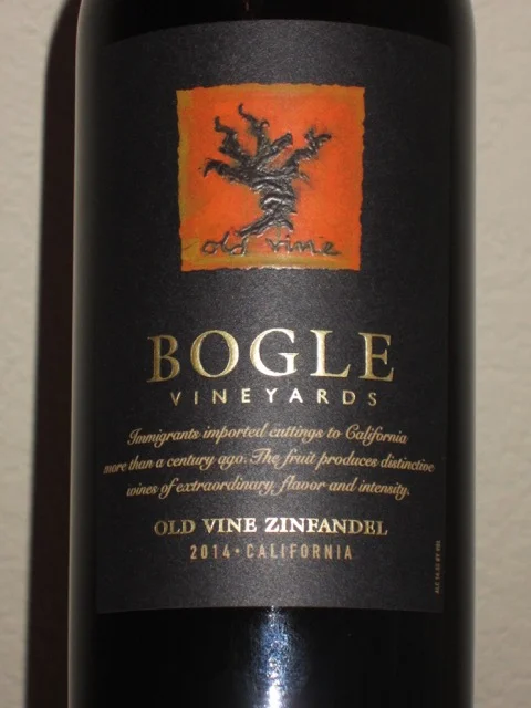 2014 Bogle Old Vine Zinfandel ($10) Just having featured "Old Vine Zinfandel - Is it Better?" I thought it would be good to bring back a wine that was featured in this blog last year. This old vine Zinfandel comes from vines that are 60 to 80 years old. These old vines produce small, concentrated clusters of grapes that result in an incredibly rich and intense wine. It has great dark fruit flavors and a bit of spicy notes from the use of two-year old American oak.