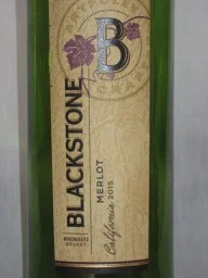 2015 Blackstone Winemaker's Select California Merlot ($5) The theme of Behind the Cork ™ - Wine of the Week is to feature affordable and attainable wines that are enjoyable to drink. This Merlot fits that description. This Merlot is blended with 14% Syrah, 4% Petite Sirah, 2% Cabernet Sauvignon and 1% Malbec. But it's the 79% Merlot that shines through. Nice black cherry, plum fruit flavors along with chocolate and vanilla from its oak aging.
