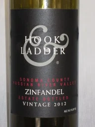 2012 Hook & Ladder Russian River Zinfandel ($23) Hook & Ladder is a Russian River favorite turning out dependable good wines. This Zinfandel is no exception. Nice fruit and finish that goes with wide variety of foods. With a fun tasting room and picnic area, this one's worth stopping in to try next time you are in the Russian River.