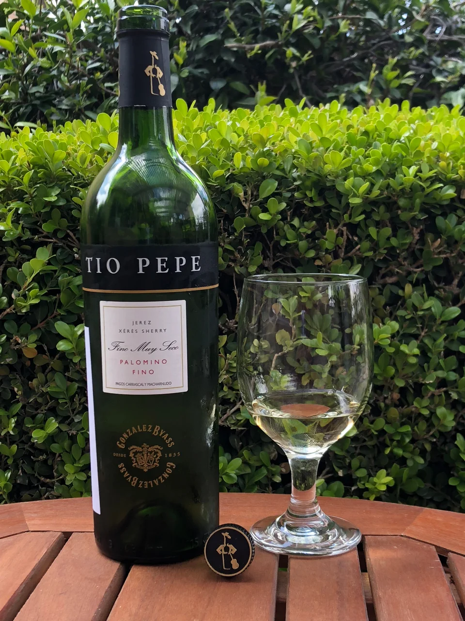 Tio Pepe Fino ($20) This Tio Pepe Fino Sherry is from the Jerez region of Spain. Jerez is the home of sherry and all true Sherry comes from the vineyards around Jerez. Made from the Palomino grape, this Sherry uses only the free run and first press must. Following fermentation, the 11-12% ABV wine is fortified to 15.5% before entering the Tio Pepe solera. There it spends a minimum of four years in oak. This Sherry has wonderfully light flavors and low acidity making it a perfect aperitif. It does have some hints of toasted almond. Serve it well chilled and enjoy! ————————————————————————————————————— Disclosure of Wine Sample Submission: I received this wine at no cost for review. The opinions expressed are entirely my own. Sample Provided by Rebekah Polster, Donna White Communications