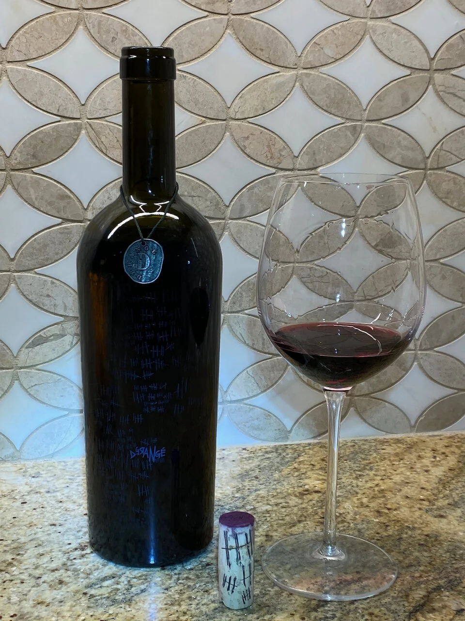 2015 Derange ($100)   I was familiar with The Prisoner Wine Company and the amazing works of Dave Phinney but had not heard of the Derange Red Blend. And, maybe that was a good thing. Because when I opened this bottle I had no idea what I was gettin