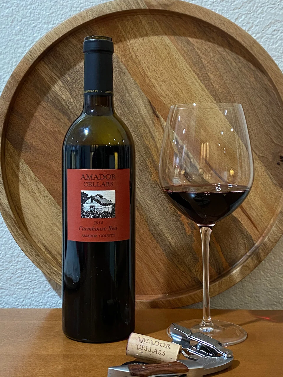 2014 Amador Cellars “Farmhouse Red” ($27)   Amador Cellars, located in Plymouth California (Amador County) is truly a family-run winery. It showcases Mediterranean wines, Tuscan  architecture and a friendly tasting room staff that includes the fami