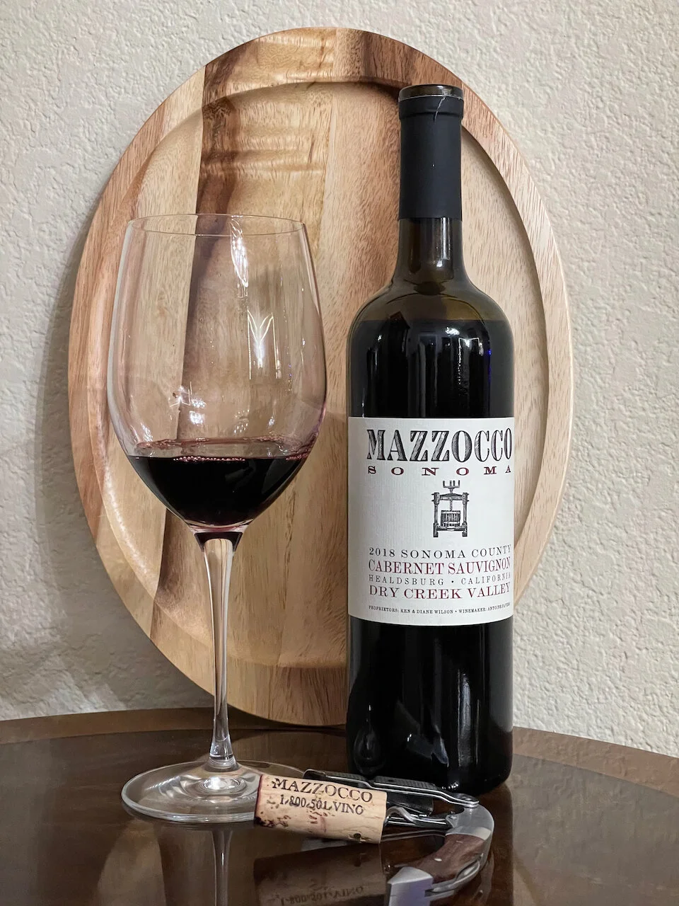 Mazzocco Cabernet Sauvignon 2018 2025