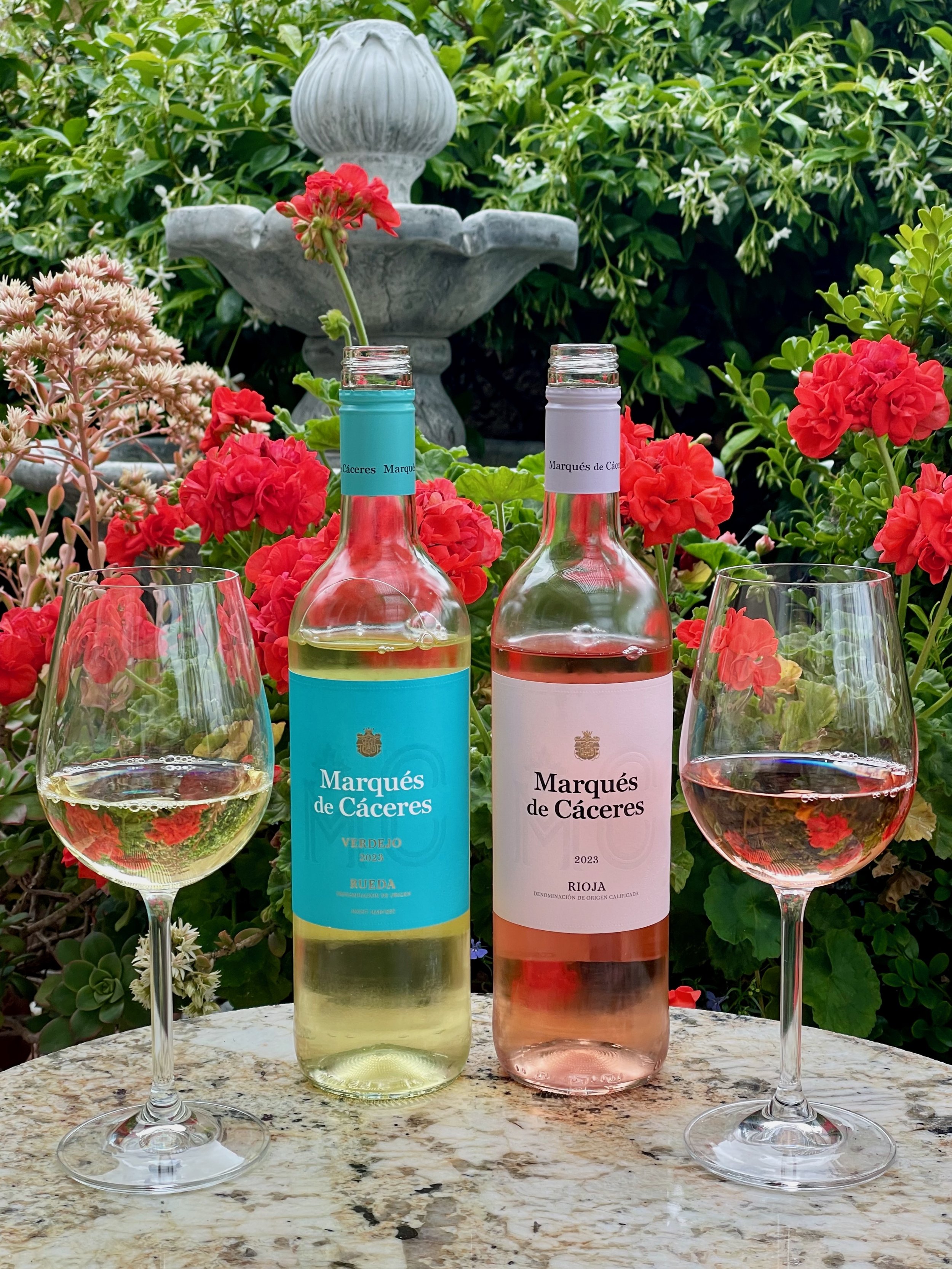 Marqués de Cáceres ( Mar-kez Day Kass-er-rus ) winery is located in Rioja Alta, Spain. It was founded in 1970 by the Forner family, an enterprising family that has been in the wine trade for five generations. The brand remains family-owned and