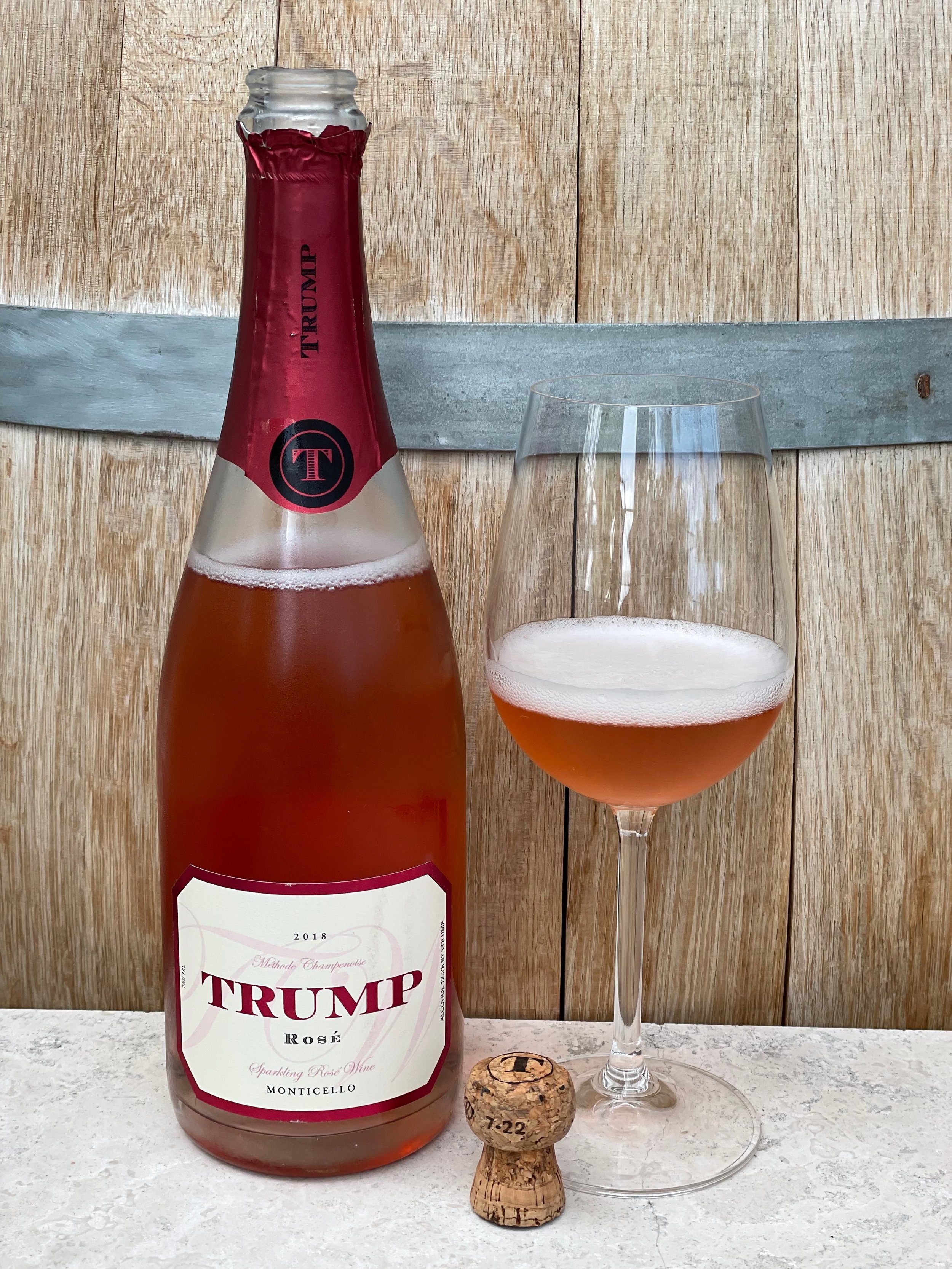 Trump Winery Sparkling Rosé ($44.99) Trump Winery (formerly Kluge Estate Winery and Vineyard) is a winery on Trump Vineyard Estates in the Piedmont region of the Commonwealth of Virginia in the county of Albemarle. It is within both the Virginia
