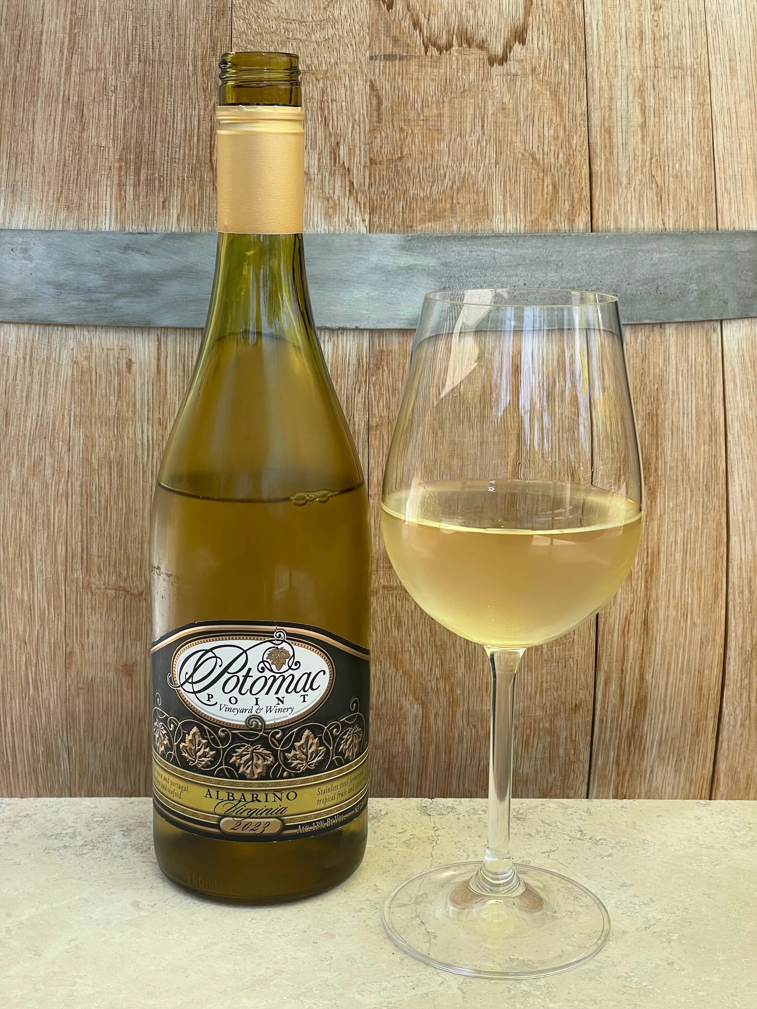   2023 Potomac Point Winery Albariño ($35)   When Potomac Point Winery &amp; Vineyard was founded in 2007, Skip &amp; Cindi Causey set out to make exceptional wine complete with an immersive experience rich in European ambiance and Virginia hill-side