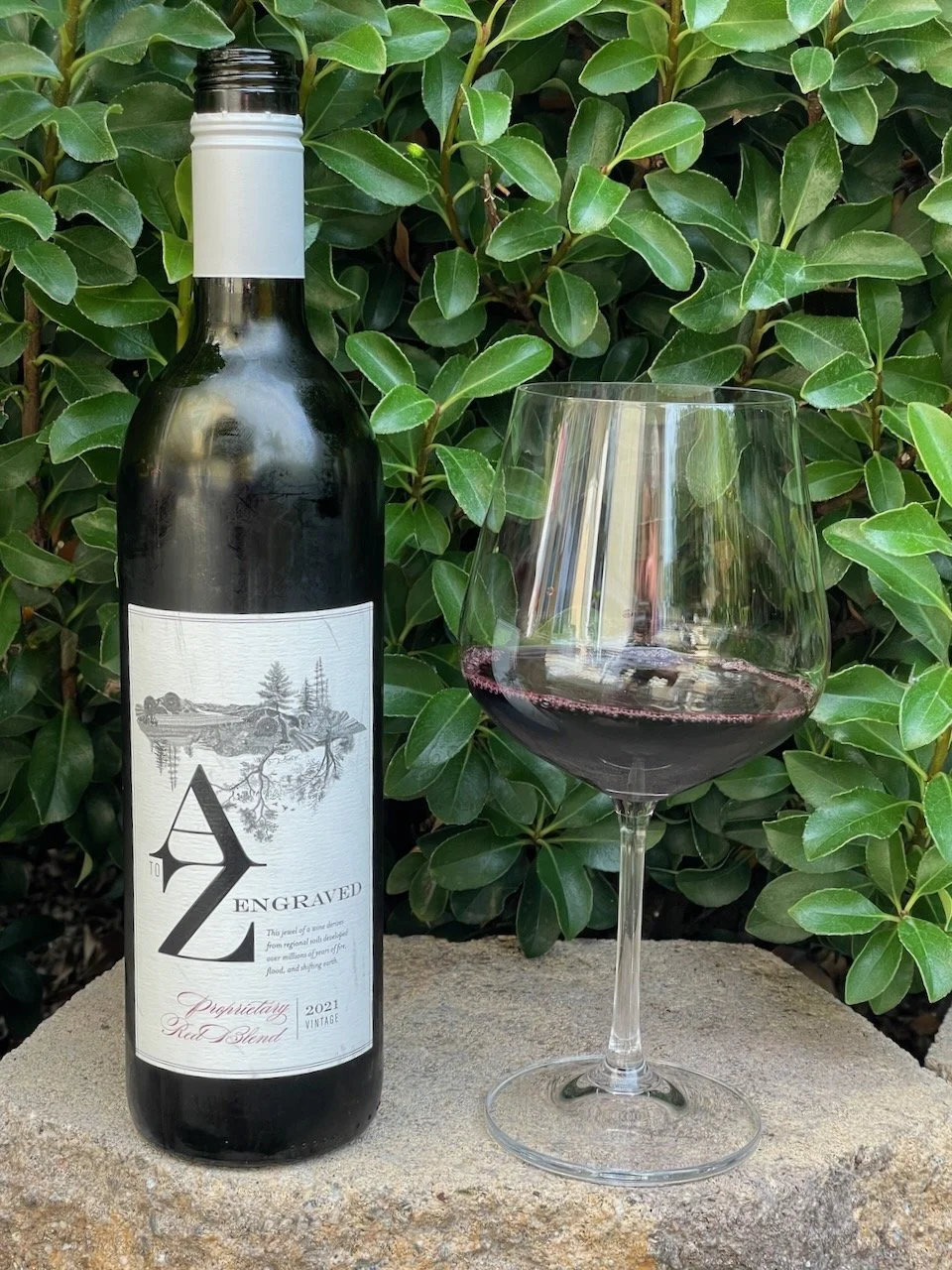   2021 A to Z Engraved Proprietary Red Blend ($10)   A to Z Wineworks is owned by Ste. Michelle Wine Estates (SMWE), a Washington-based wine company. SMWE acquired A to Z Wineworks, including its Rex Hill subsidiary and winery facility, in September 