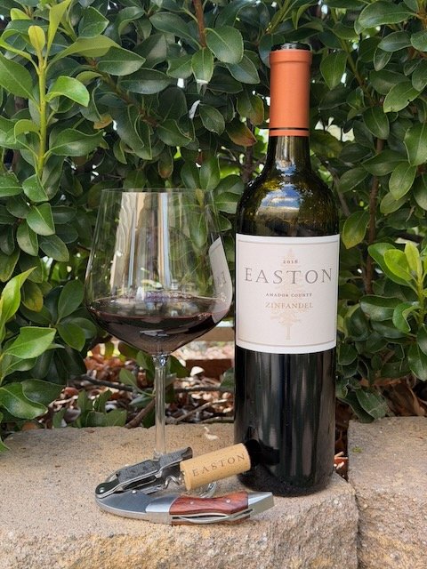   2016 Easton Zinfandel ($18)   Easton Wines was founded in the late 80s by husband and wife team Bill Easton and Jane O’Riordan.  Bill puts his family name, EASTON, on their non-Rhône varietal wines. The wines are crafted from varietals that have tr