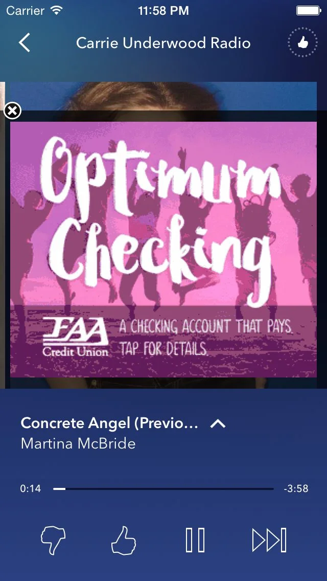Audio-Banner_Mobile_FAA Credit Union_Optimum Checking_04-2016.jpg