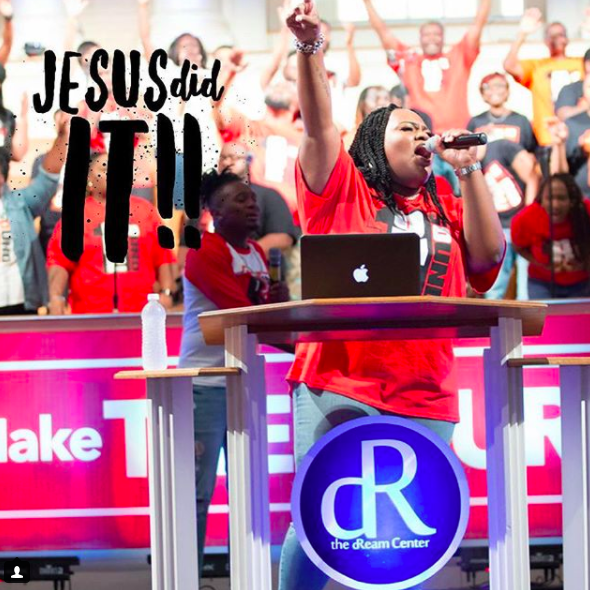 (Image: Tasha Cobbs-Leonard, @dreamcenteratl )
