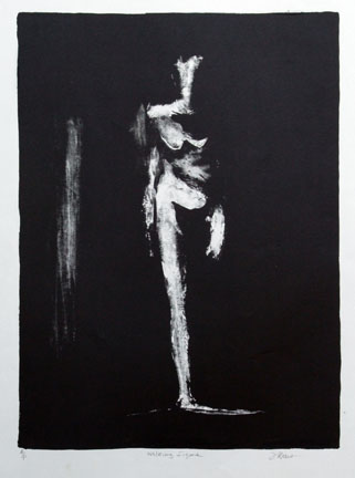 Walking Figure • by John Greco