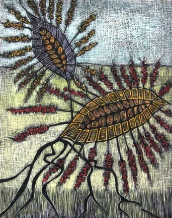 Seed Series, Pod 4 • by Ruth Leaf
