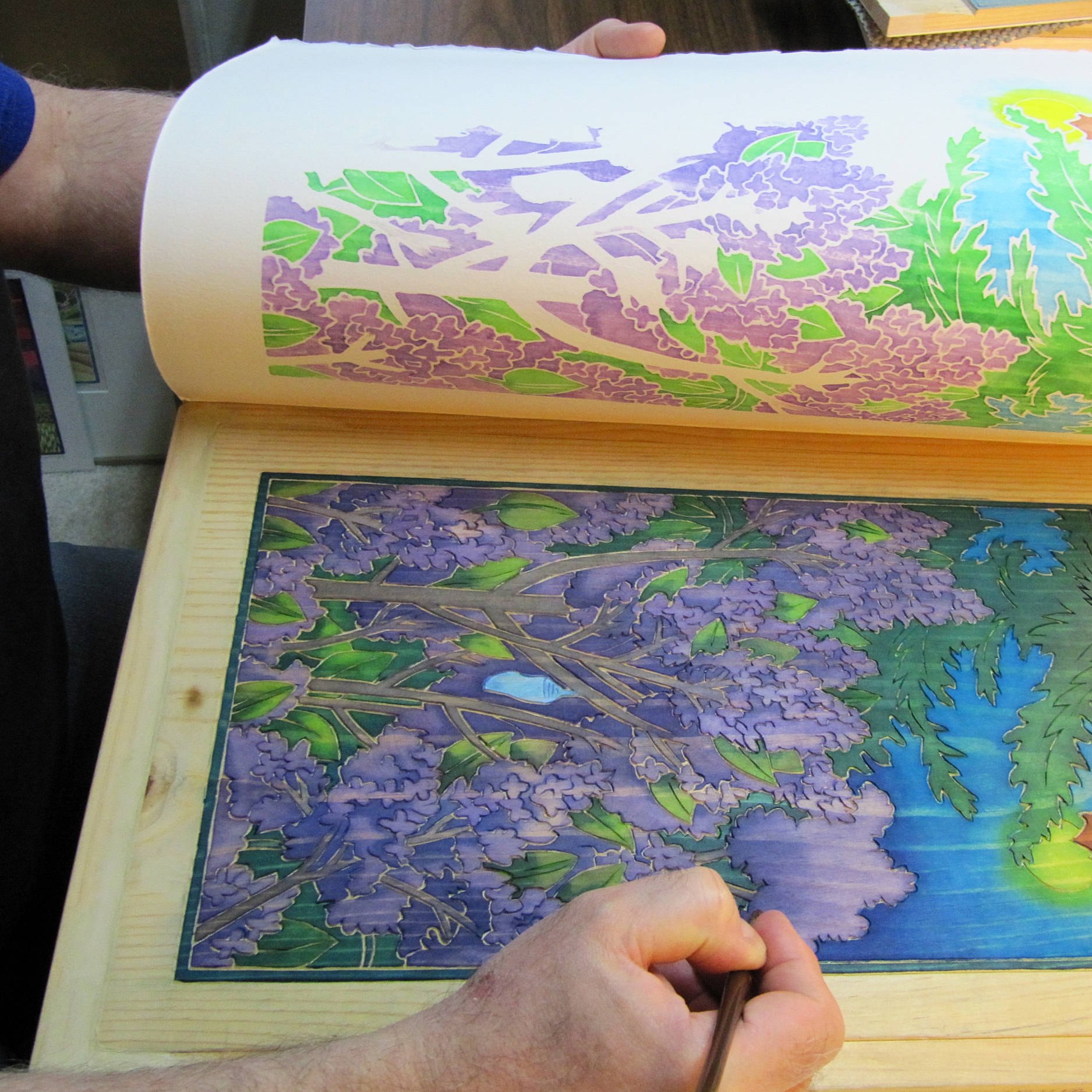 2016 WHITELINE WOODCUT Taught by Joseph Vorgity