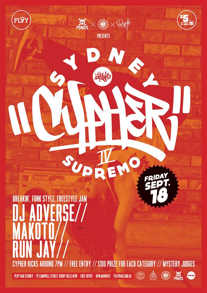 Sydney Cypher Supremo