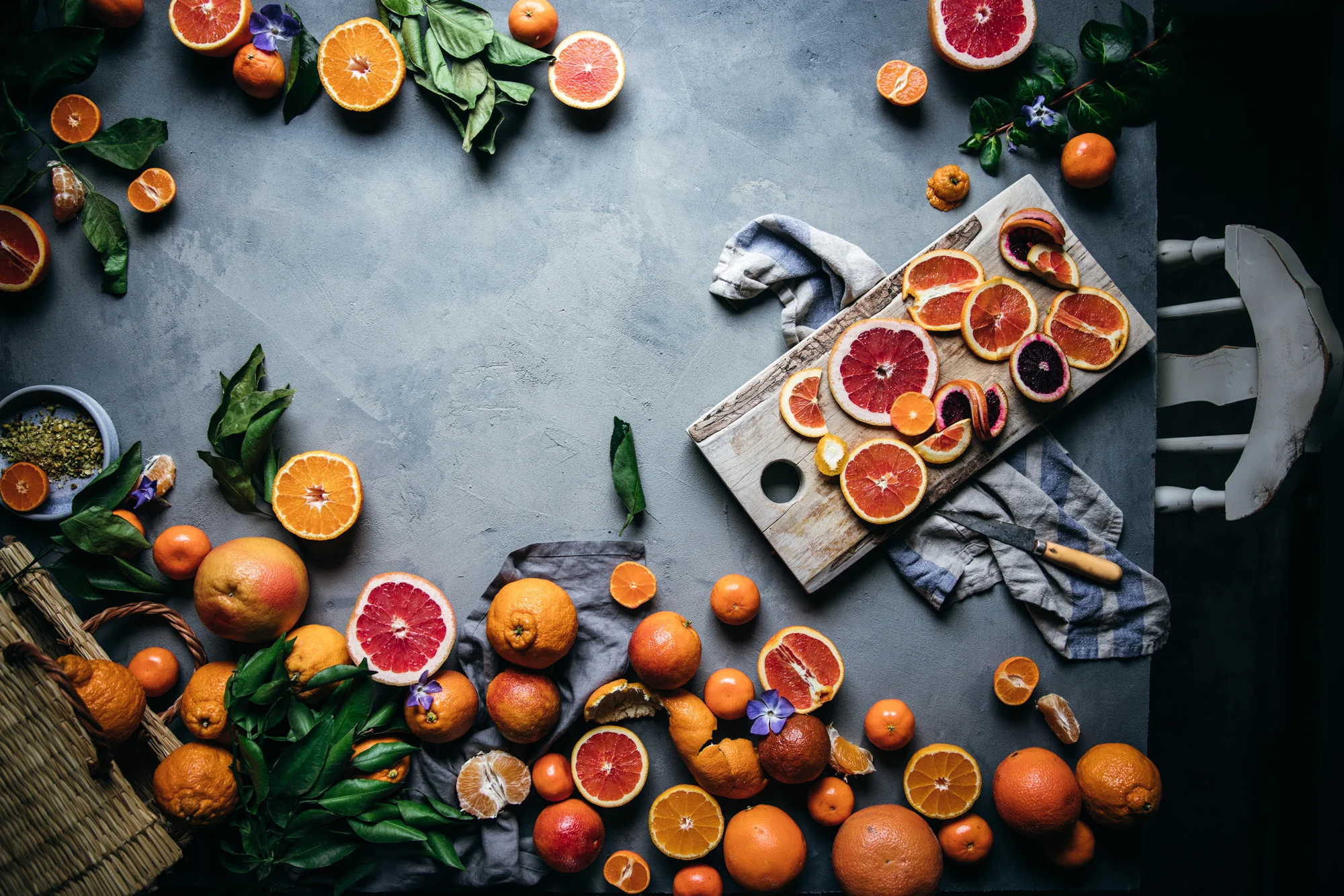 Citrus Panna Cotta Tarts