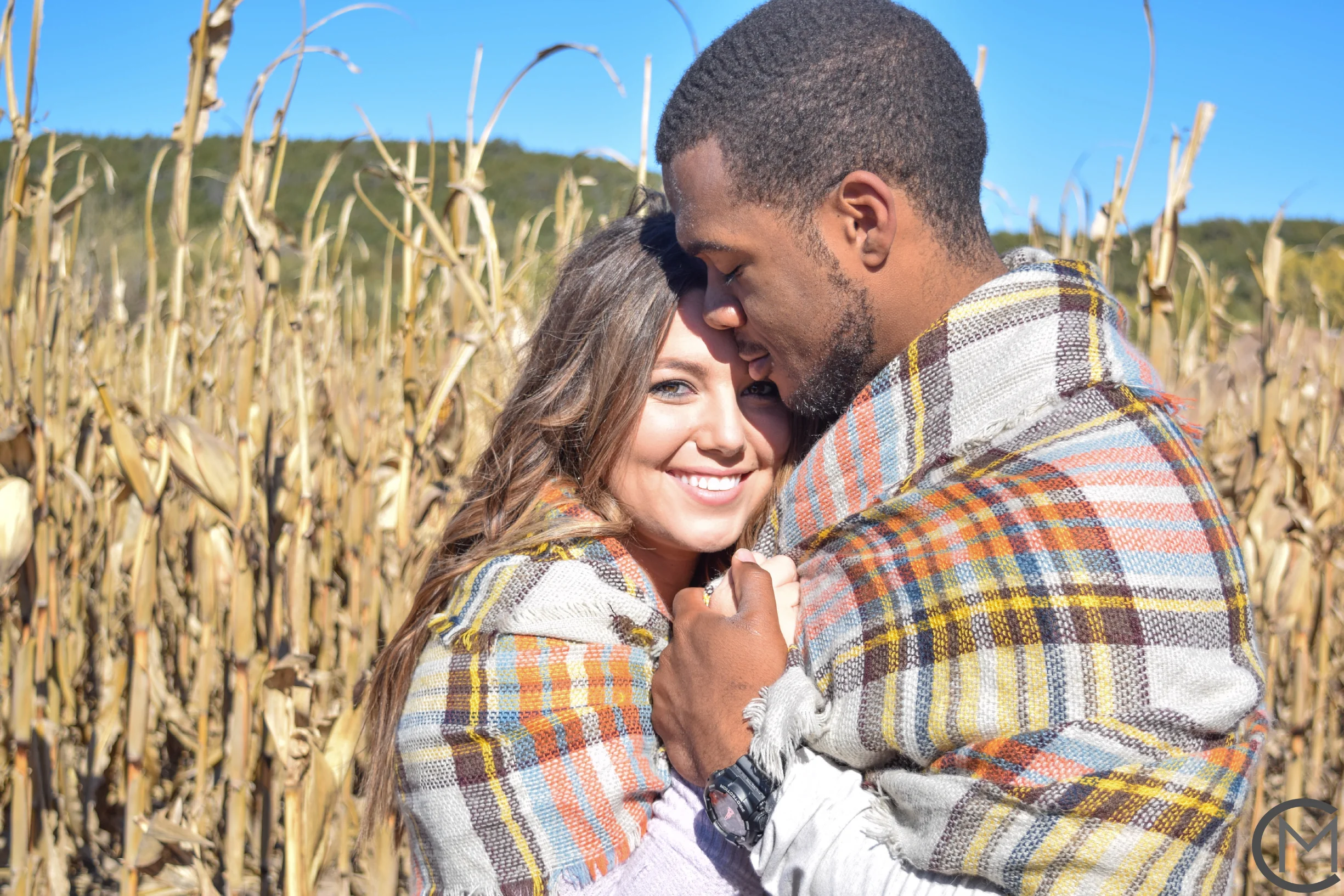 Sydney + Braxton (+ Hazel Pup) | Fall 2017 | Britt's Farm | Couples Session