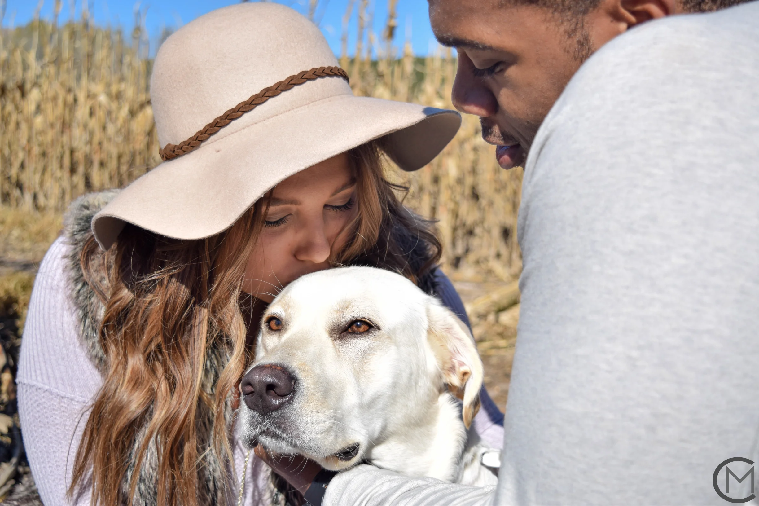 Sydney + Braxton (+ Hazel Pup) | Fall 2017 | Britt's Farm | Couples Session