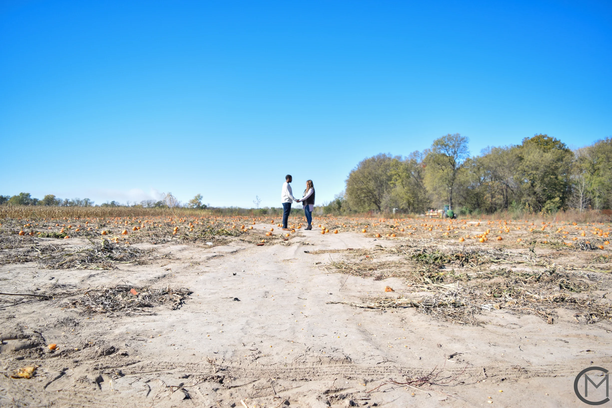 Sydney + Braxton (+ Hazel Pup) | Fall 2017 | Britt's Farm | Couples Session