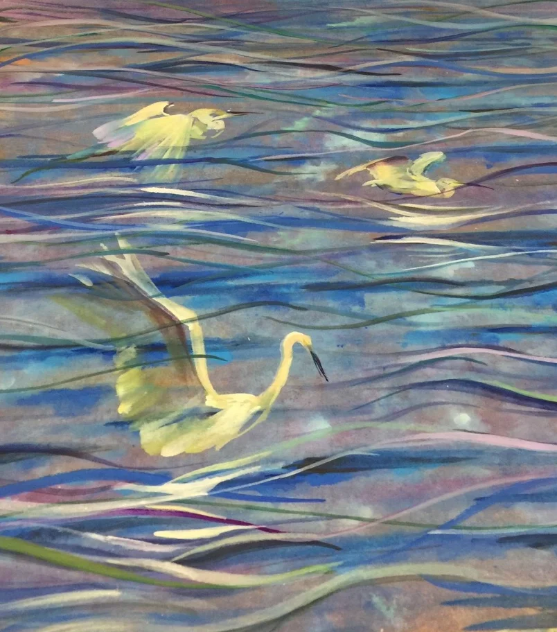 流光掠水 Following the Wave