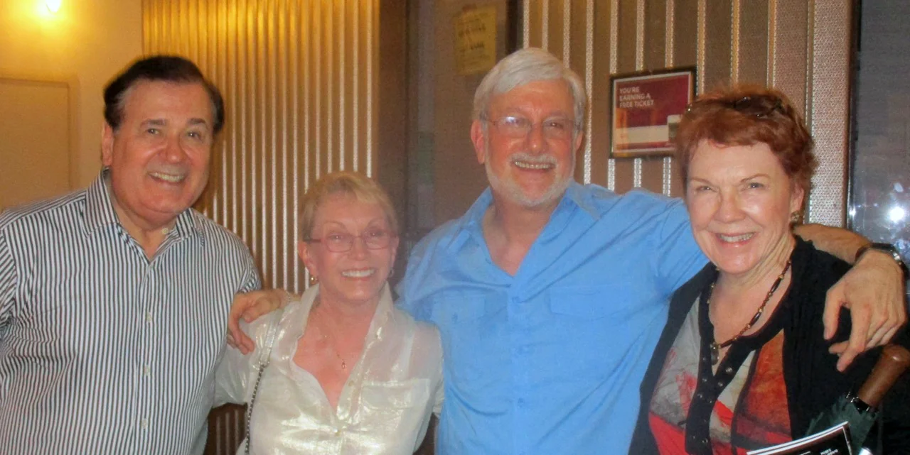Tony Award nominees Lee Roy Reams (42ND STREET), Sandy Duncan (PETER PAN, THE BOY FRIEND, and CANTERBURY TALES), and Beth Fowler (SWEENEY TODD and THE BOY FROM OZ) visit Josh after a performance.