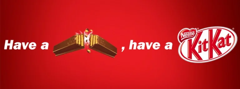No, I didn't really have a KitKat, but "have a break" always makes me think of this. Good marketing.