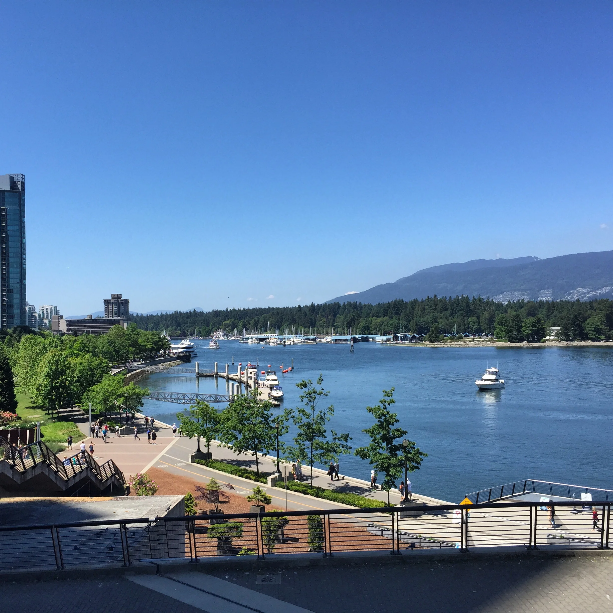 A picture of Stanley Park from my Adventures with Rob yesterday. Perfectly captures the beautiful weather of this weekend.