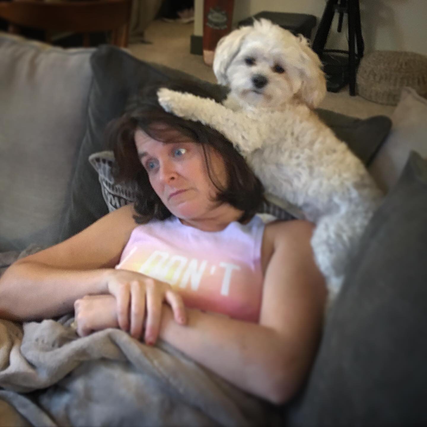 #awkward  mommy and sonny hanging on the couch!!