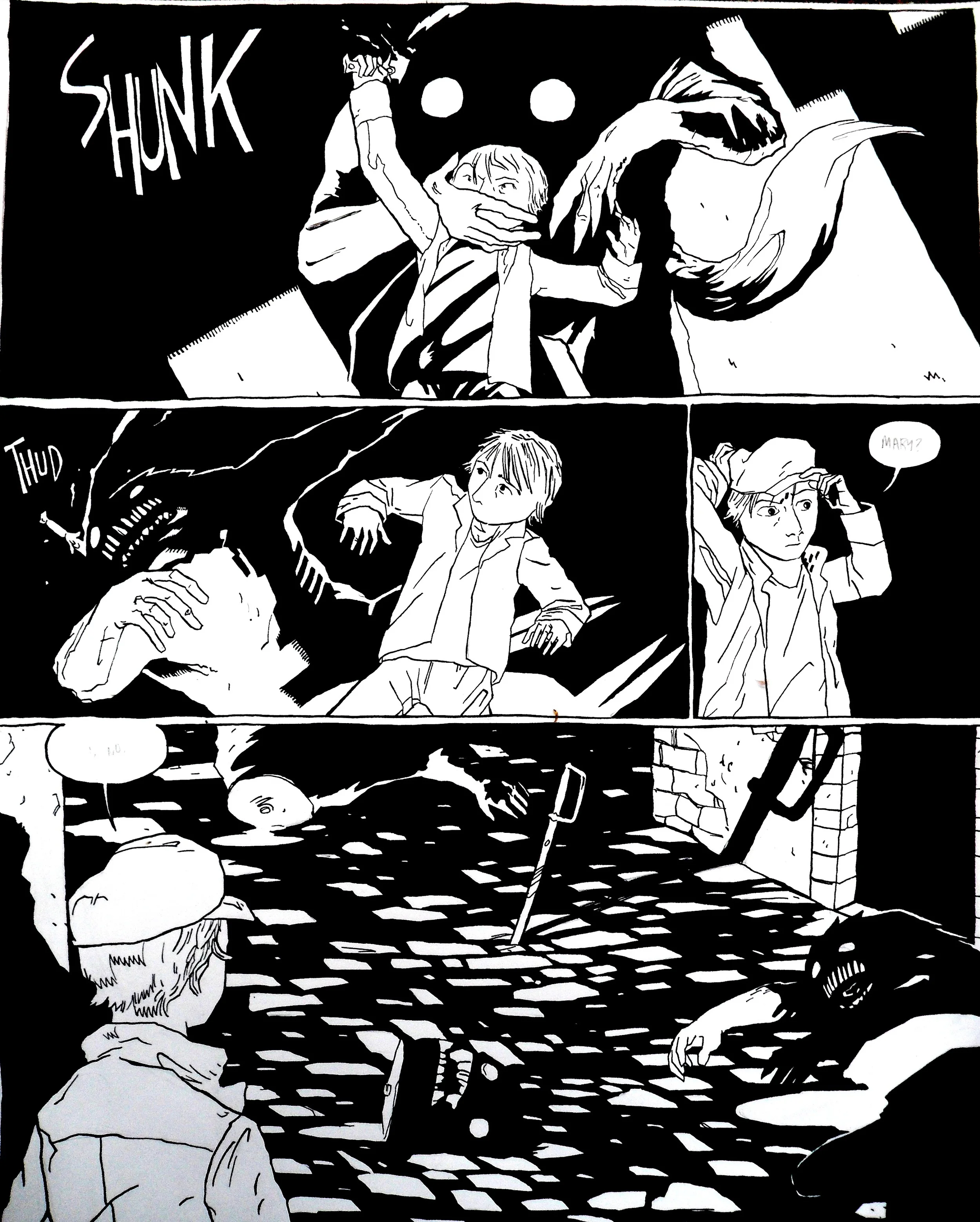 Zi is a fantastical story about a young orphan who is dragged into a world with a dark history and angry hordes of mutant bear rats. 