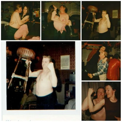 Polaroid Portraits in the bars of Amsterdam, 1979/1980