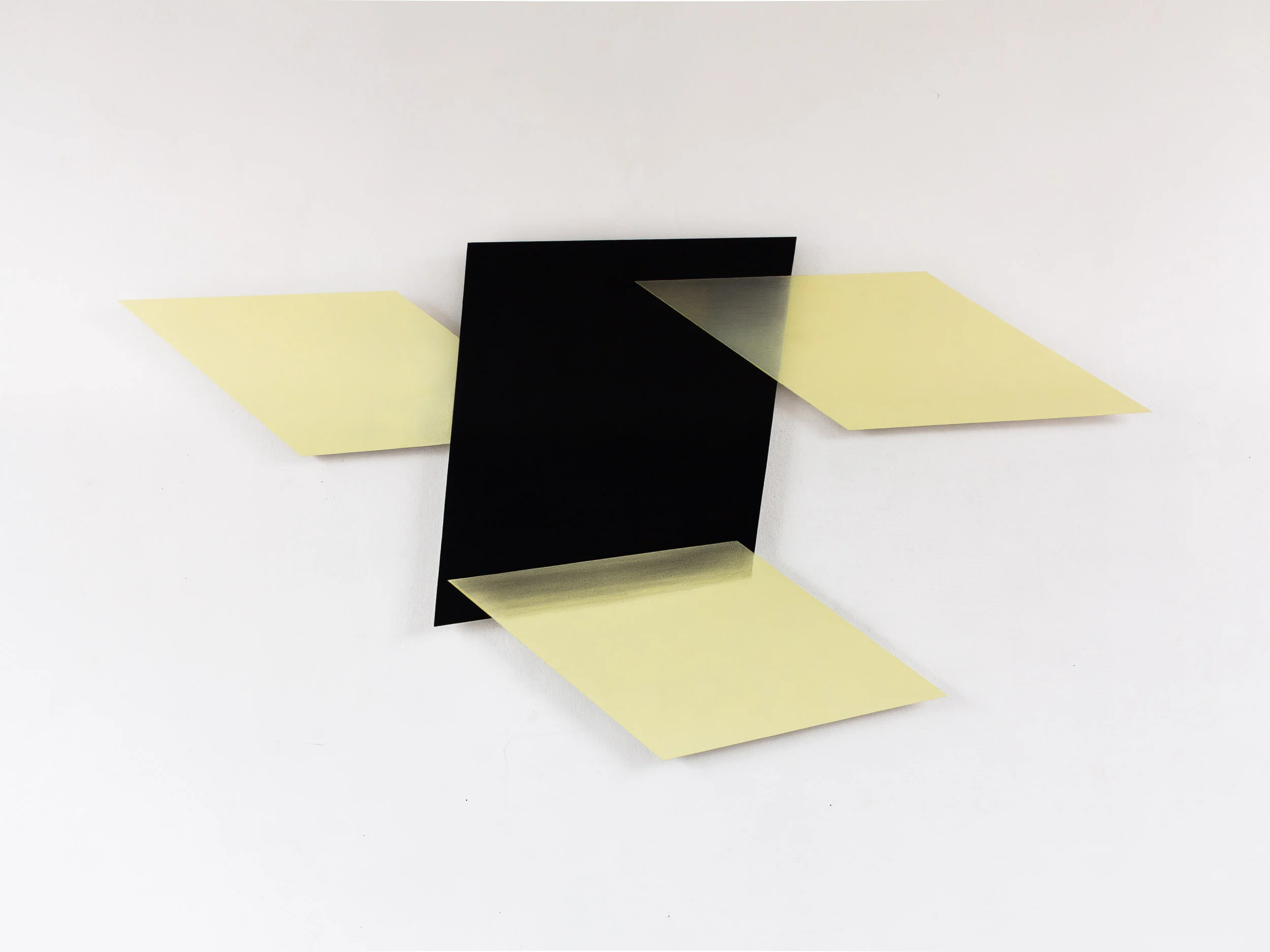Fliegendes Quadrat, 2014 Flying Square Acryl, Dispersion und Pigment auf Holz 103 x 207 cm