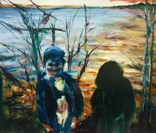 Foremark+Reservoir+II,+618mm+x+550mm+(framed),+Oil+on+Paper+£400.jpg