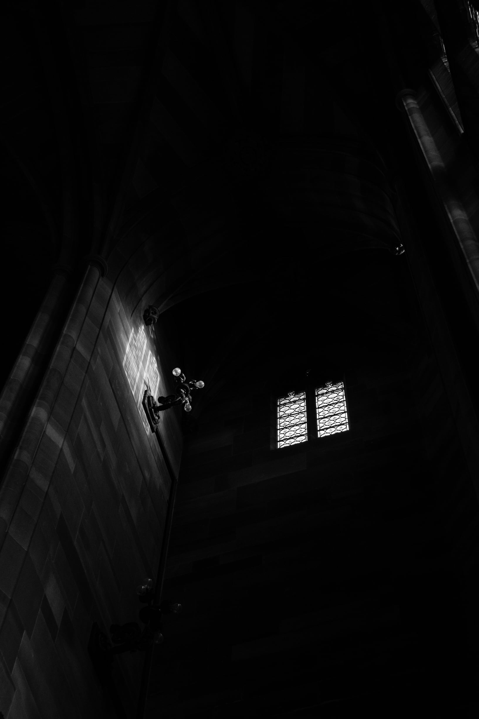 John Ryland's library - on the one day it was sunny in Manchester this week